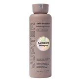 Jupiter Anti Dandruff Shampoo bottle with pump for easy application.
