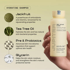 Jupiter Color-Protection label signals color-safe hydration benefits.