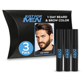 Just for Men 1-Day Beard & Brow Color packaging with eco-friendly design
