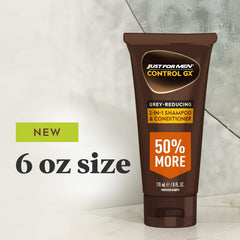 Just for Men Control GX, aplicación en cabello para cubrir canas sin amoníaco.