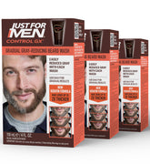 Just for Men Control GX beard wash keratin for a thicker, fuller beard.