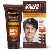 Just for Men Control GX, botella: reducción gradual de canas para un aspecto natural.