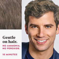 Gentle no-ammonia, no-peroxide formula suitable for sensitive scalps.