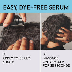 Just for Men Gray Reverse Serum close-up highlighting smooth, lightweight texture.