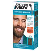 Just For Men Mustache & Beard color application brush for quick gray coverage.