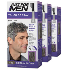 Just For Men Touch of Gray comb applicator for precise color application