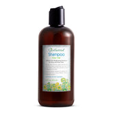 Just Nutritive Gray Hair Shampoo bottle showing color-safe cleansing for gray hair.
