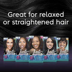Just 5 relaxed hair color compatibility for gentle application after styling.