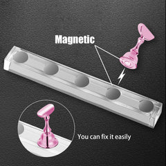 JUSTOTRY nail art practice holders help beginners organize designs.