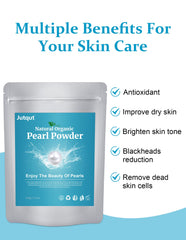 Jutqut polvo de perla - mascarilla facial para hidratación y luminosidad.