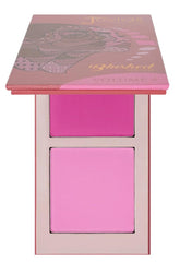 Juvia's Place Blushed Duo Volume4 texture close-up shows smooth, buildable color.