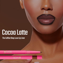 Cocoa Latte de Juvia's Place muestra color intenso con resistencia a manchas