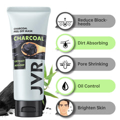 JVR Mascarilla carbón negro: despegue fácil y sensación fresca