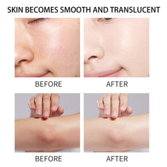 JXSVR Turmeric Spray application on dry skin with gentle massage.