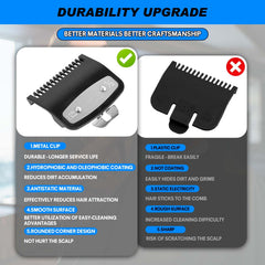 JYMBER durable nylon teeth resist breaking during busy salon days.
