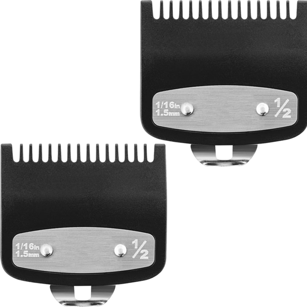 JYMBER 2-pack Wahl clipper guards ready for quick guard swaps.