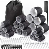 JZko 66-pcs hair rollers set for versatile at-home styling