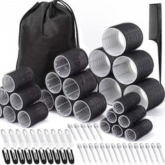 JZko 66-pcs hair rollers set for versatile at-home styling