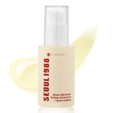 K-SECRET SEOUL 1988 Serum: botella en primer plano para hidratación facial.