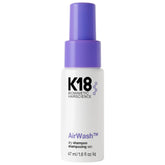 K18 AirWash Dry Shampoo bottle full view, non-aerosol design for easy daily use.