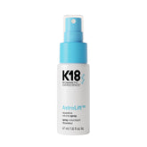K18 AstroLift volume spray bottle delivers lift and fuller hair without weight.