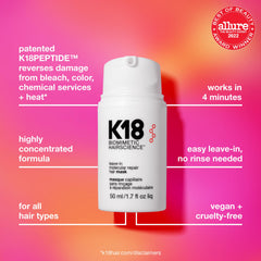 K18 bottle pump close-up highlighting convenient dispensing.