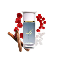 Kaaf Ahmed Al Maghribi packaging box, gift-ready presentation.