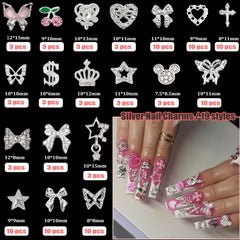 KACHIMOO bow charm for chic nail accents and quick design boosts.