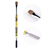 KADS Kolinsky 2-Way Brush for precise, fine-line nail art and cleanup