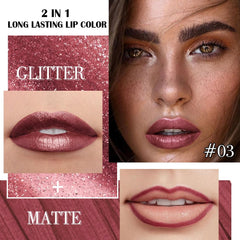 kaely brillo labial efecto perlado: realza el labio con brillo perlado.