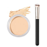 Kaely Cream Pot Concealer compact with rich, blendable coverage for natural look.
