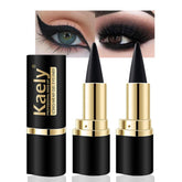 Kaely delineador gel negro, dos piezas para trazos nítidos y duraderos.