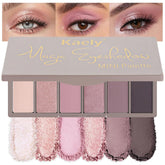 Kaely paleta mini 6 colores rosa neutro frente, look suave para diario.