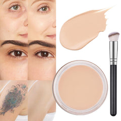 Kaely Pot Concealer Full Coverage Set swatches for versatile coverage and precise correction.