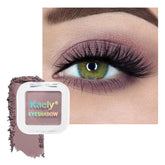 Kaely Taupe Single Eyeshadow packaging close-up, showcasing compact design and vegan formula.