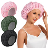 Gorro de ducha reutilizable Kafteri mantiene el cabello seco.