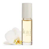 Kai perfume oil gardenia roll-on for portable, long-lasting fragrance.