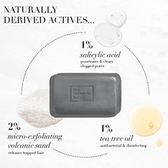 Kaia Naturals Takesumi Bright Bar con aceite de árbol de té para reducir picor y olor