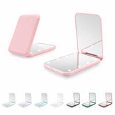 Kakuje compact mirror with eight LEDs for bright makeup checks in dim light