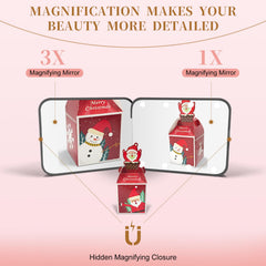 Kakuje Pocket-size mirror fits a purse for on-the-go touchups