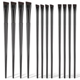 KALIONE angled eyeliner brush for precise, ultra-thin lines and clean edges.