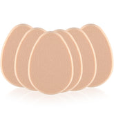 KALIONE flat makeup sponge beige packaging showcases compact tools for quick touch-ups