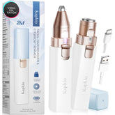 KAPHIO facial hair remover for chin and upper lip, gentle on sensitive skin.