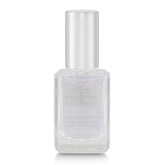 Karma Organic, capa base y capa superior 2 en 1, base estable y brillo duradero.