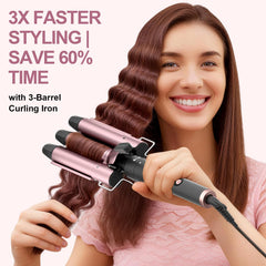 Karrong 0.75-inch curling wand for defined, tight curls.