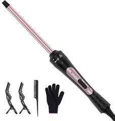 Karrong 3/8-inch curling iron with ceramic barrel for defined, glossy curls