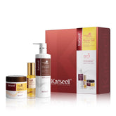 Karseell collagen hair mask bottle shows deep conditioning for dry hair