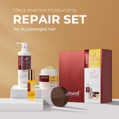 Karseell collagen hair mask packaging highlights repair potential