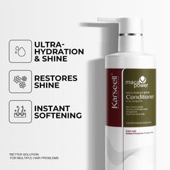 Karseell Deep Restorative Conditioner ingredients blend featuring argan and macadamia oils.