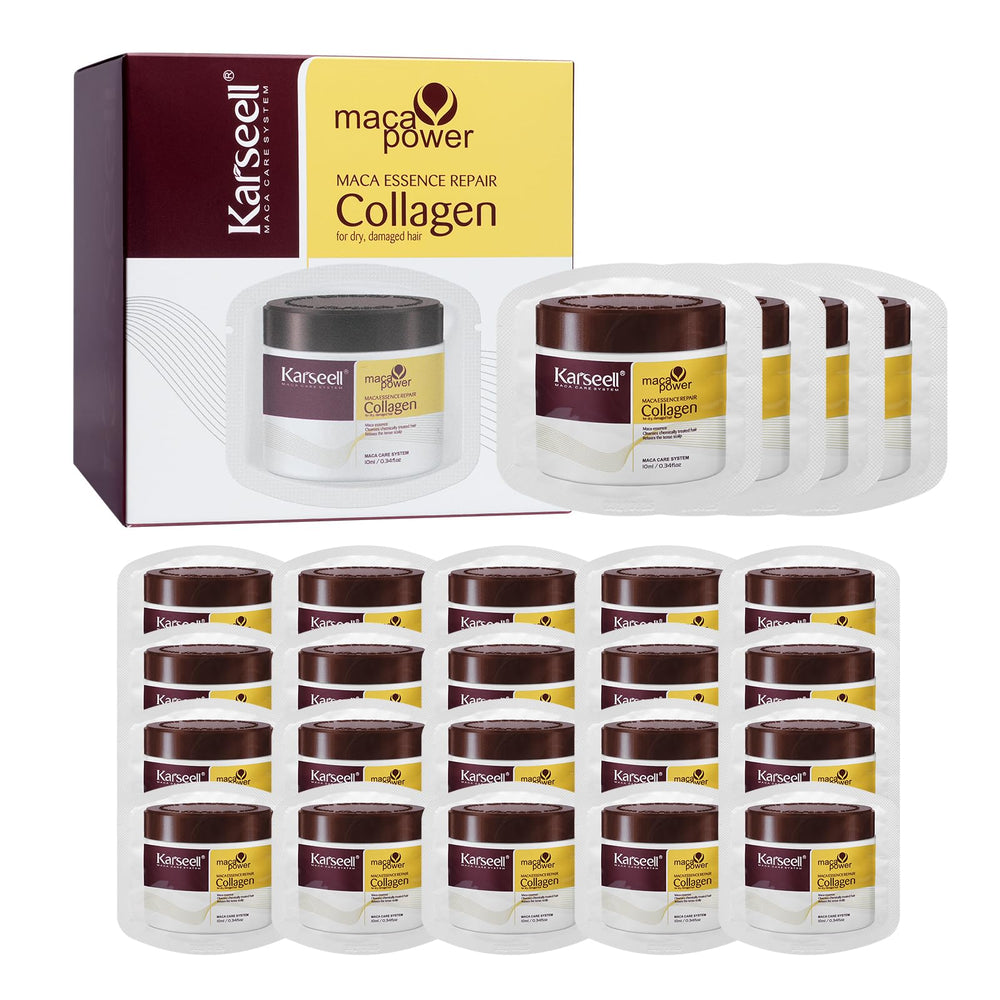 Karseell Mascara Cabello Colágeno Argan: reparación de puntas y nutrición profunda.